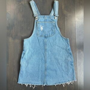 Pull&Bear Denim Overall Dress Women’s Size Small
